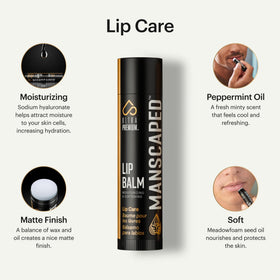 MANSCAPED open stick close-up showing smooth balm texture for easy comfortable application