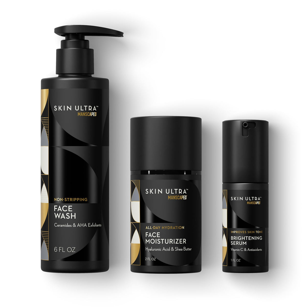 MANSCAPED front packaging showing clean kit for easy routine