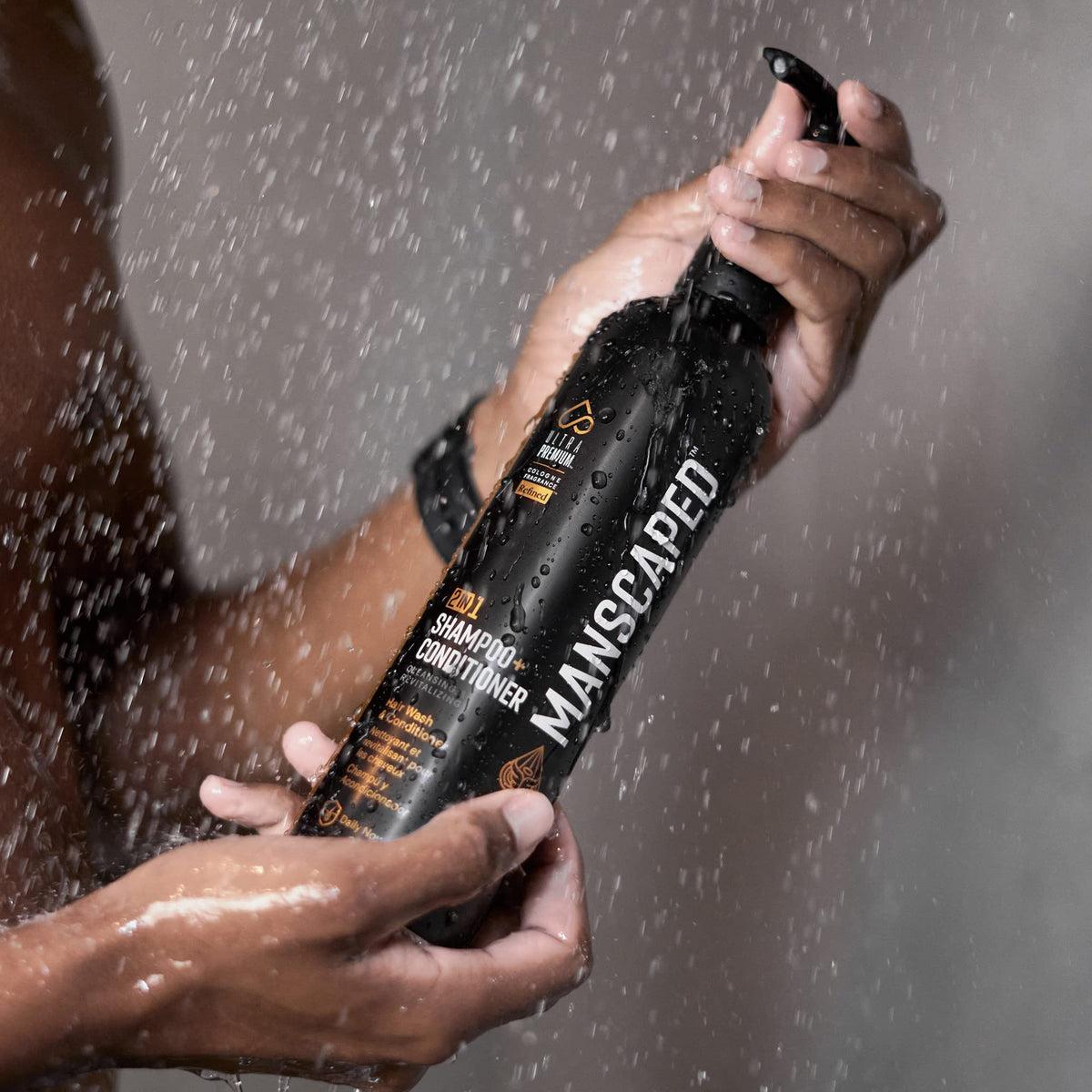 MANSCAPED two-pack stacked to show quantity and convenience benefit