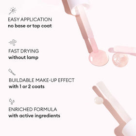 Manucurist Active Bright texture close-up highlighting pearly finish and nourishing formula