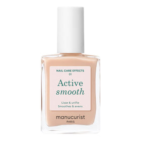 Manucurist bottle front view showing beige-tint and neat packaging benefit