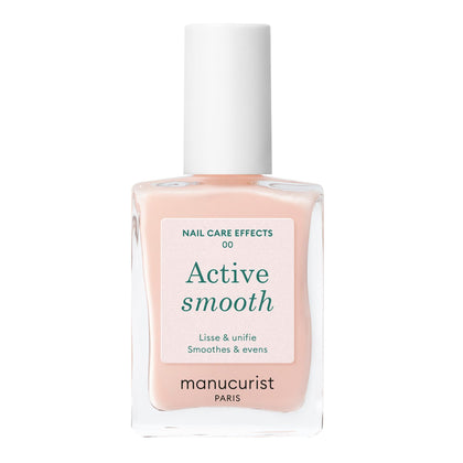 Manucurist bottle front view showing label and rosy tint benefit