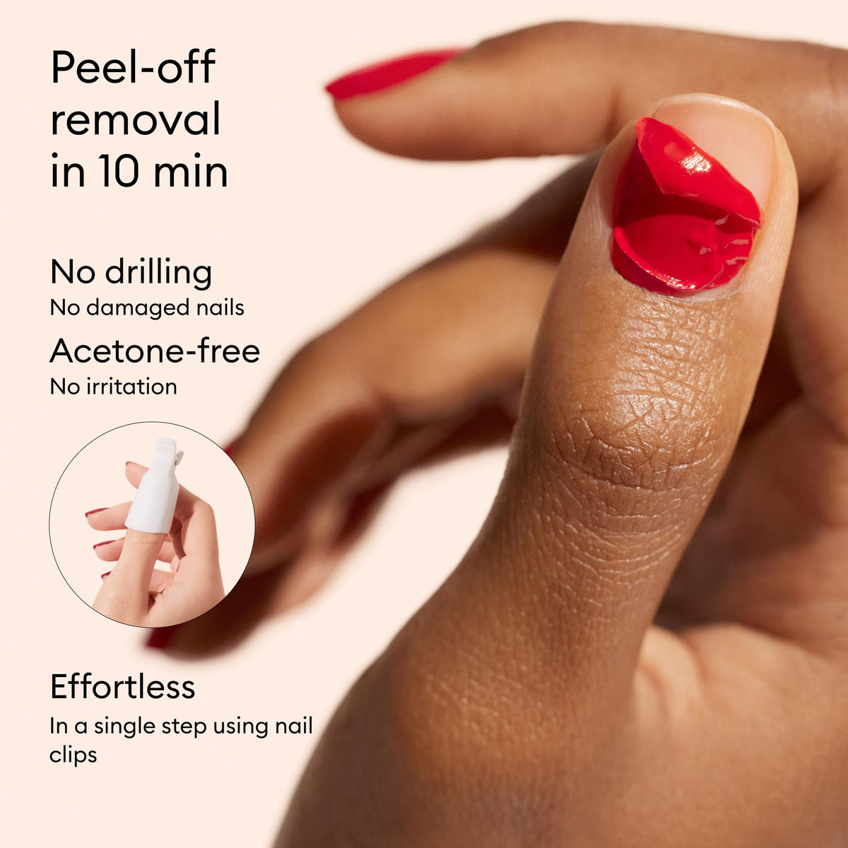 Manucurist base and Xtrem Flash top coat closeup highlighting durable glossy finish