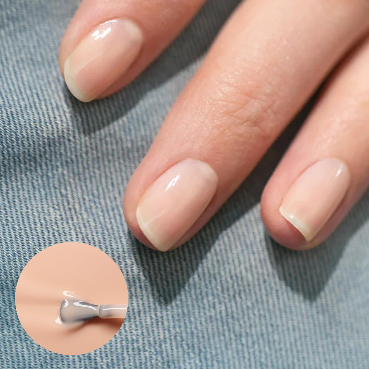 Manucurist brush stroke detail highlighting smooth texture and coverage