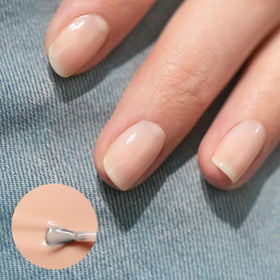 Manucurist brush stroke detail highlighting smooth texture and coverage
