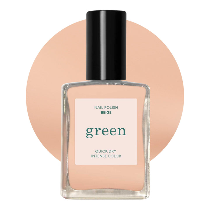 Manucurist beige front packaging showing bottle and shade benefits
