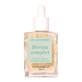 Manucurist front bottle view showing clean packaging and travel size benefit