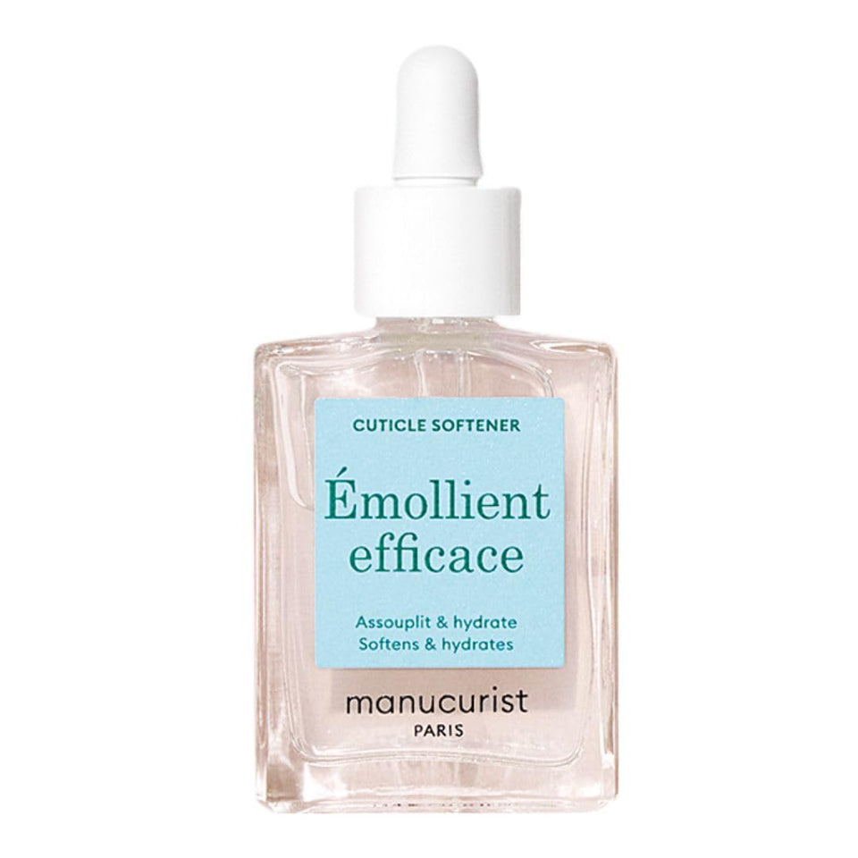 Manucurist front packaging showing compact 0.5 fl oz bottle and clean branding benefit neat storage