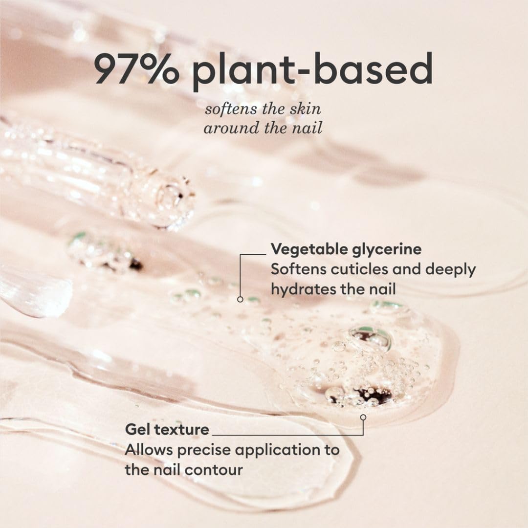Manucurist beside a cuticle pusher illustrating professional use and tidy results benefit
