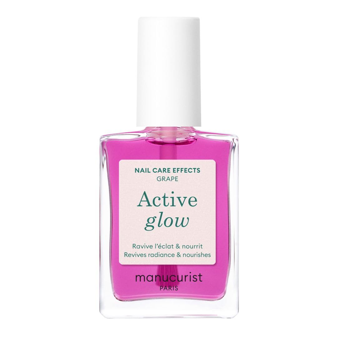 Manucurist front bottle showing lilac polish and quick-care benefit