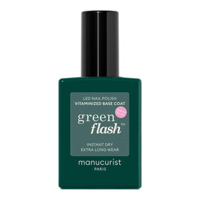 Manucurist front bottle showing product and clean cosmetic design benefit of clarity