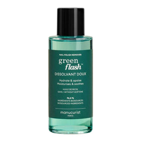 Manucurist bottle front packaging showing product and benefit of gentle removal