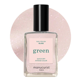 Manucurist bottle front view showing shade and eco-friendly brand benefit