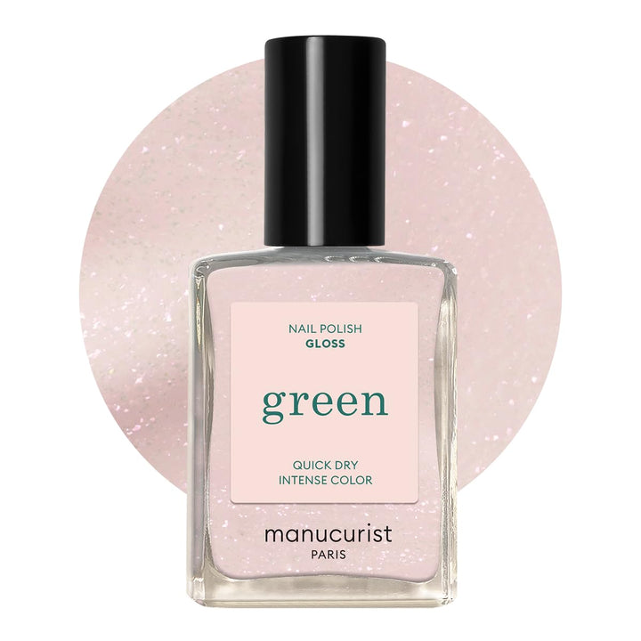 Manucurist bottle front view showing shade and eco-friendly brand benefit