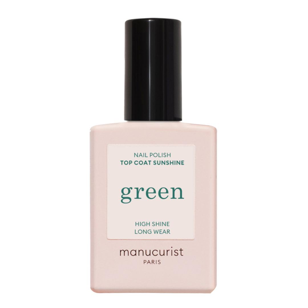 Manucurist front packaging showing eco-friendly top coat benefits