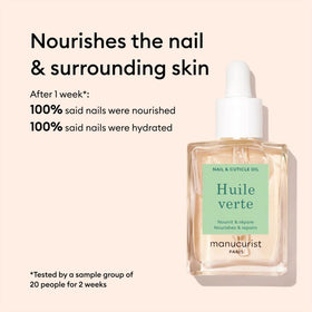 Manucurist in lifestyle night routine on bathroom shelf suggesting restorative nightly care