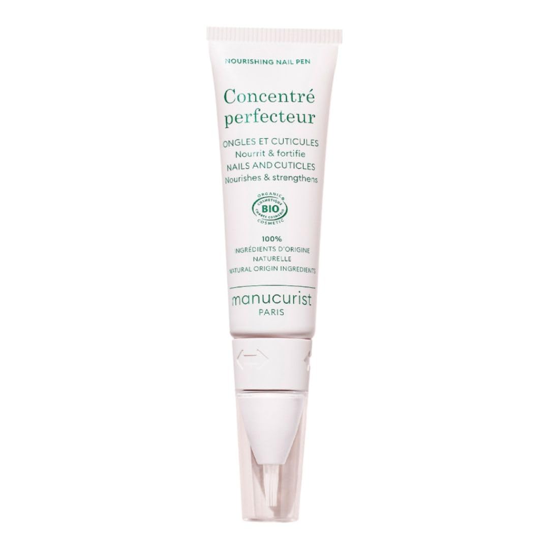 Manucurist nourishing nail pen front view showing compact design and travel convenience