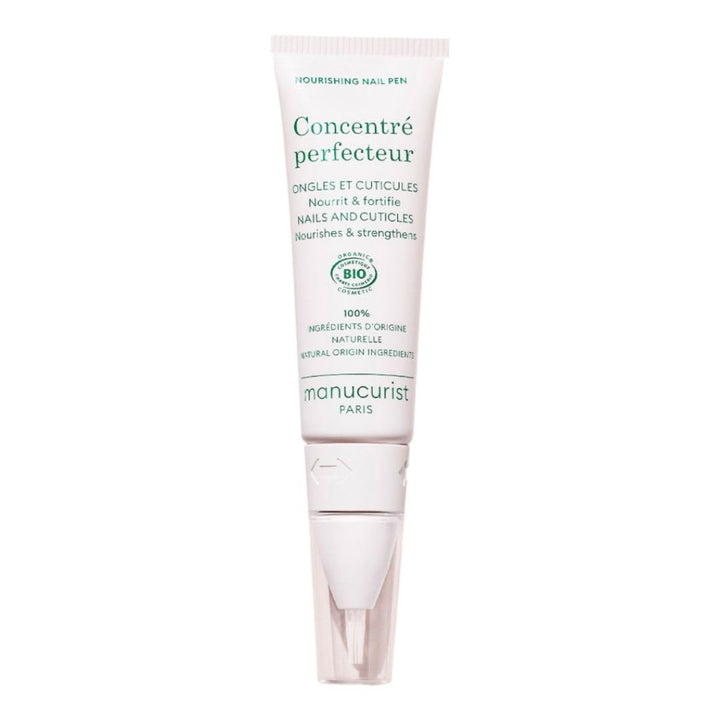 Manucurist nourishing nail pen front view showing compact design and travel convenience