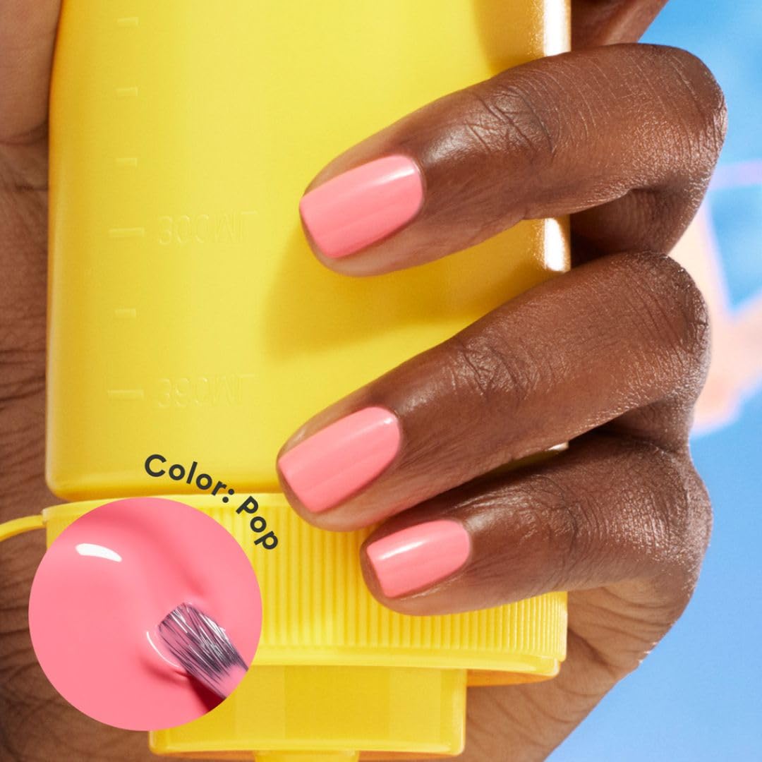 Manucurist brush stroke demonstrating smooth application and even coverage benefit