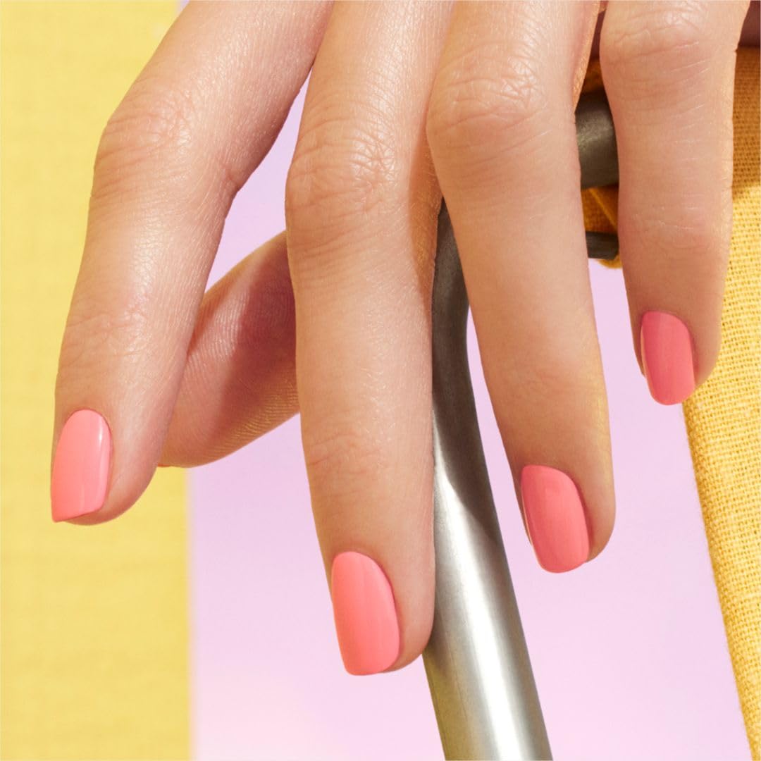 Manucurist swatched on hand showing opaque color and wearable look benefit