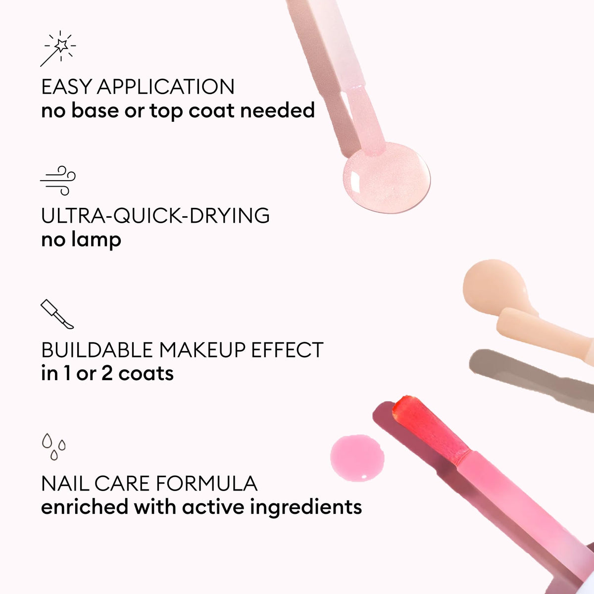 Manucurist Shine nail detail reflecting light to demonstrate high-gloss finish and radiance