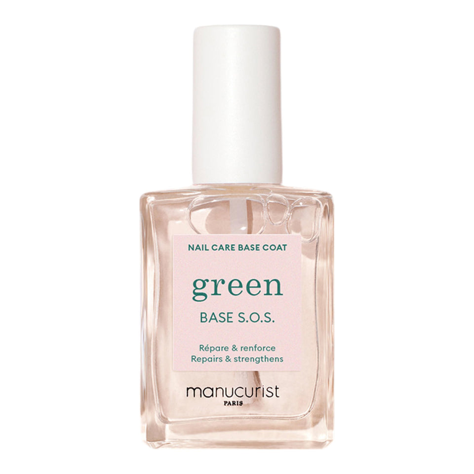 Manucurist front bottle showing sleek label and repair benefit