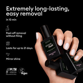 Manucurist Xtrem Flash high-precision brush delivering smooth application and even coverage