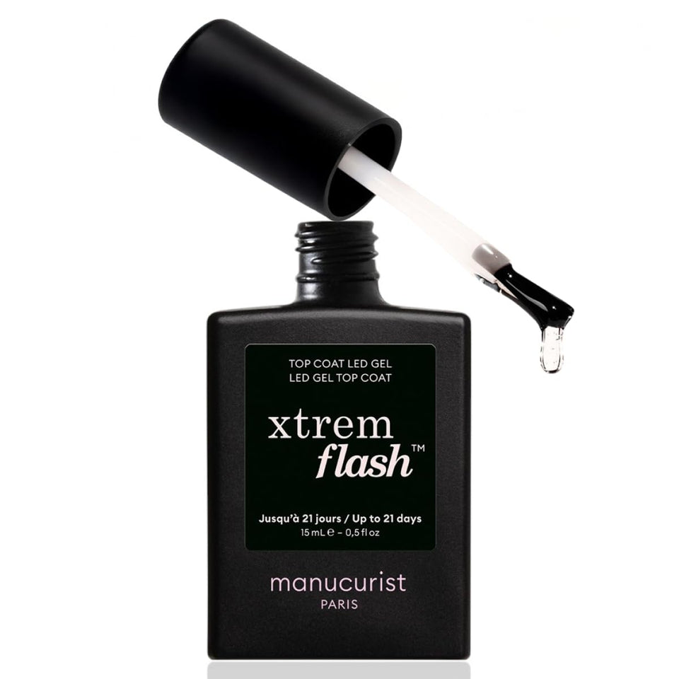 Manucurist Xtrem Flash front bottle showing label and sleek packaging for easy identification