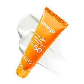 ma:nyo front packaging showing 50ml tube and SPF 50 protection benefit