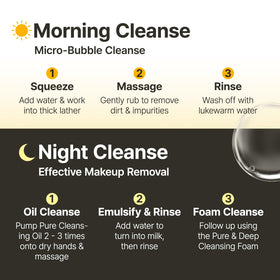 ma:nyo lifestyle person washing face illustrating gentle morning refresh