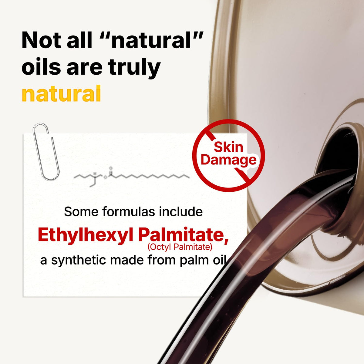 ma:nyo bottle with botanical oils showcasing plant-based nourishment