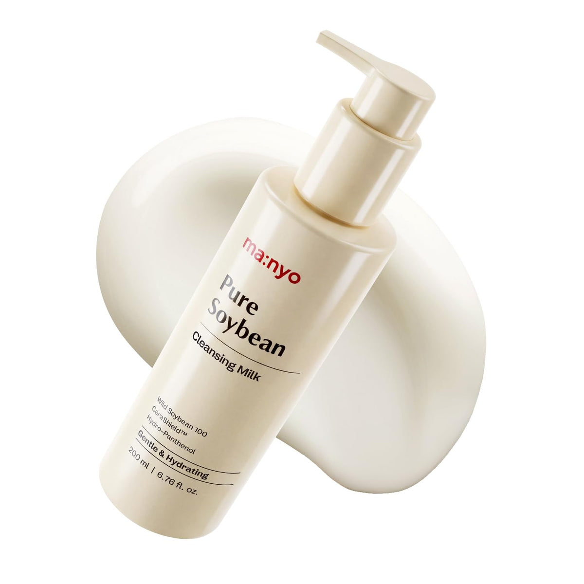 ma:nyo front bottle view showing cleanser and clear product benefits