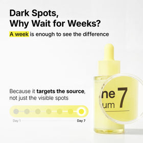 ma:nyo serum texture pooled on hand revealing lightweight, fast-absorbing feel