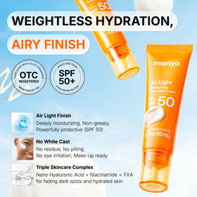 ma:nyo texture close-up highlighting airy gel-cream and lightweight hydration