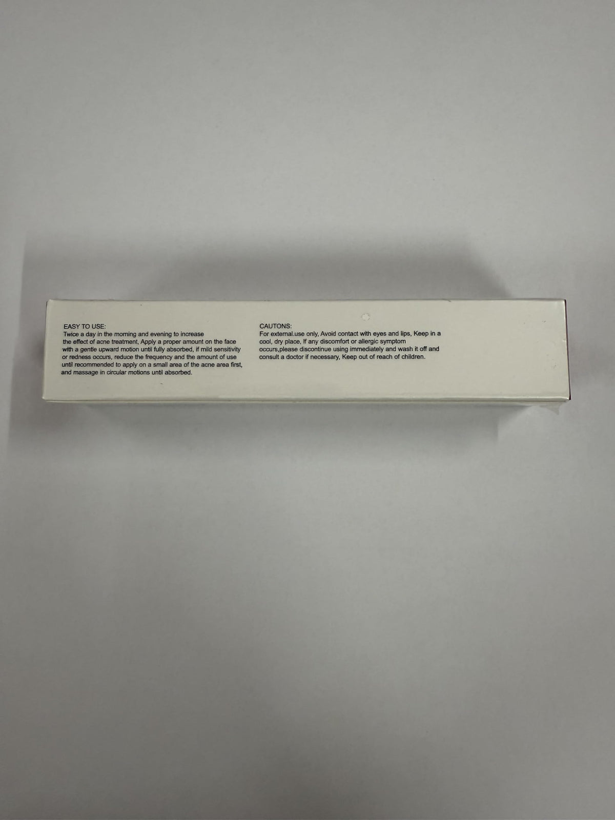 MAOHAM serum on palm demonstrating lightweight absorption benefit