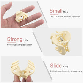 MAORULU mini clip securing bangs, keeping hair tidy and comfortable