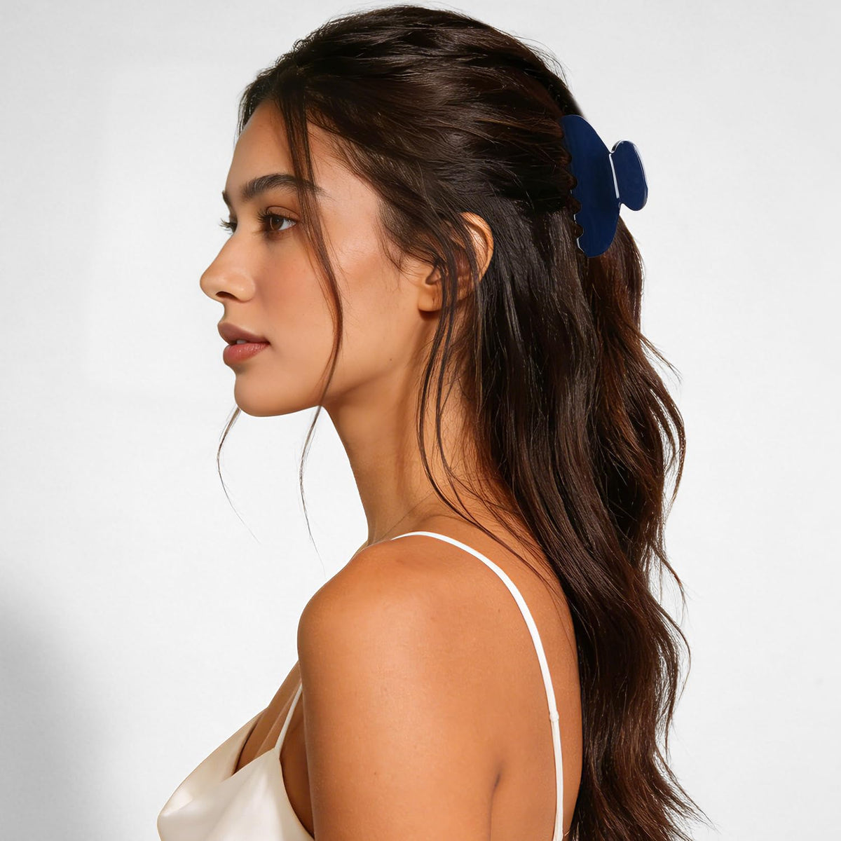 MAORULU worn in half-up hairstyle demonstrating polished everyday style