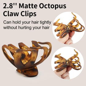 MAORULU clip in hair creating a neat half-up style for quick everyday wear