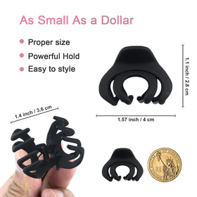 MAORULU matte finish on clip surface for nonslip hold benefit