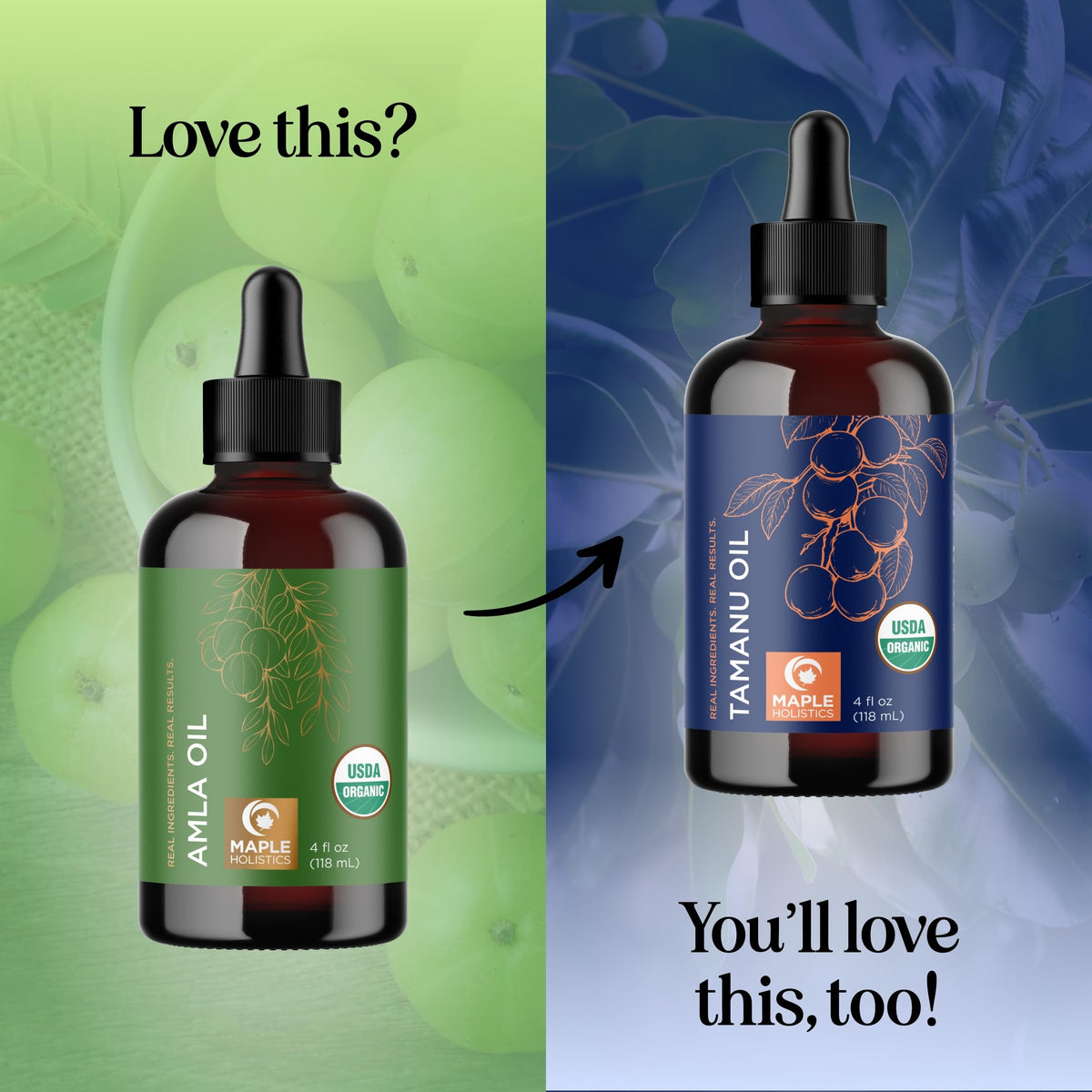 Maple Holistics amla oil mixed in bowl for a DIY hair mask benefit