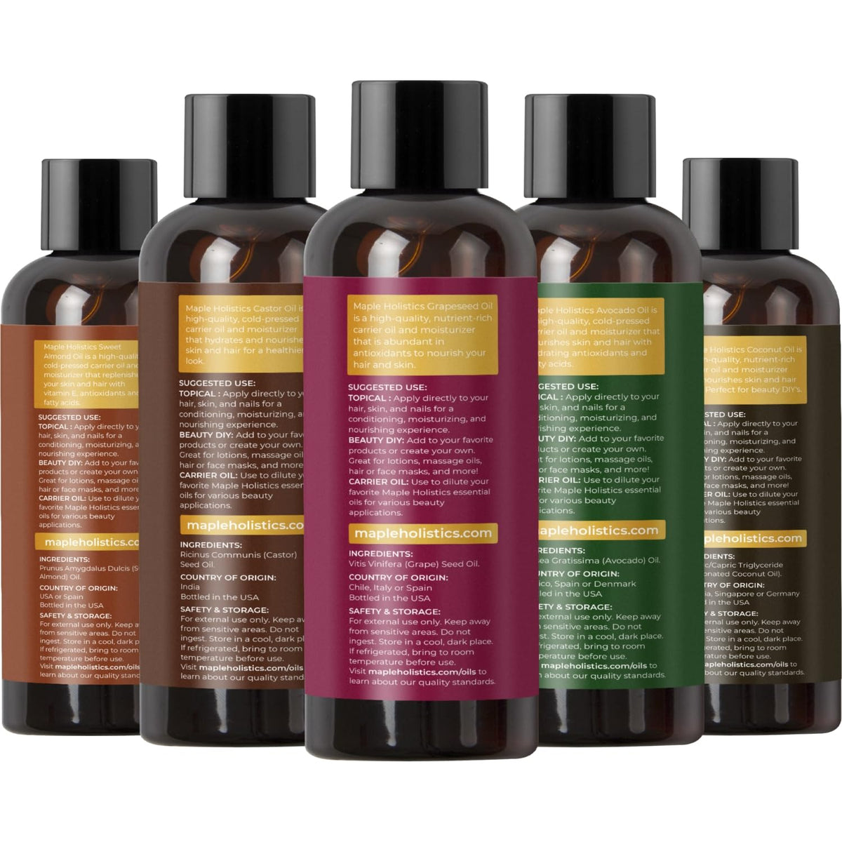 Maple Holistics avocado oil texture close view highlighting rich moisturization