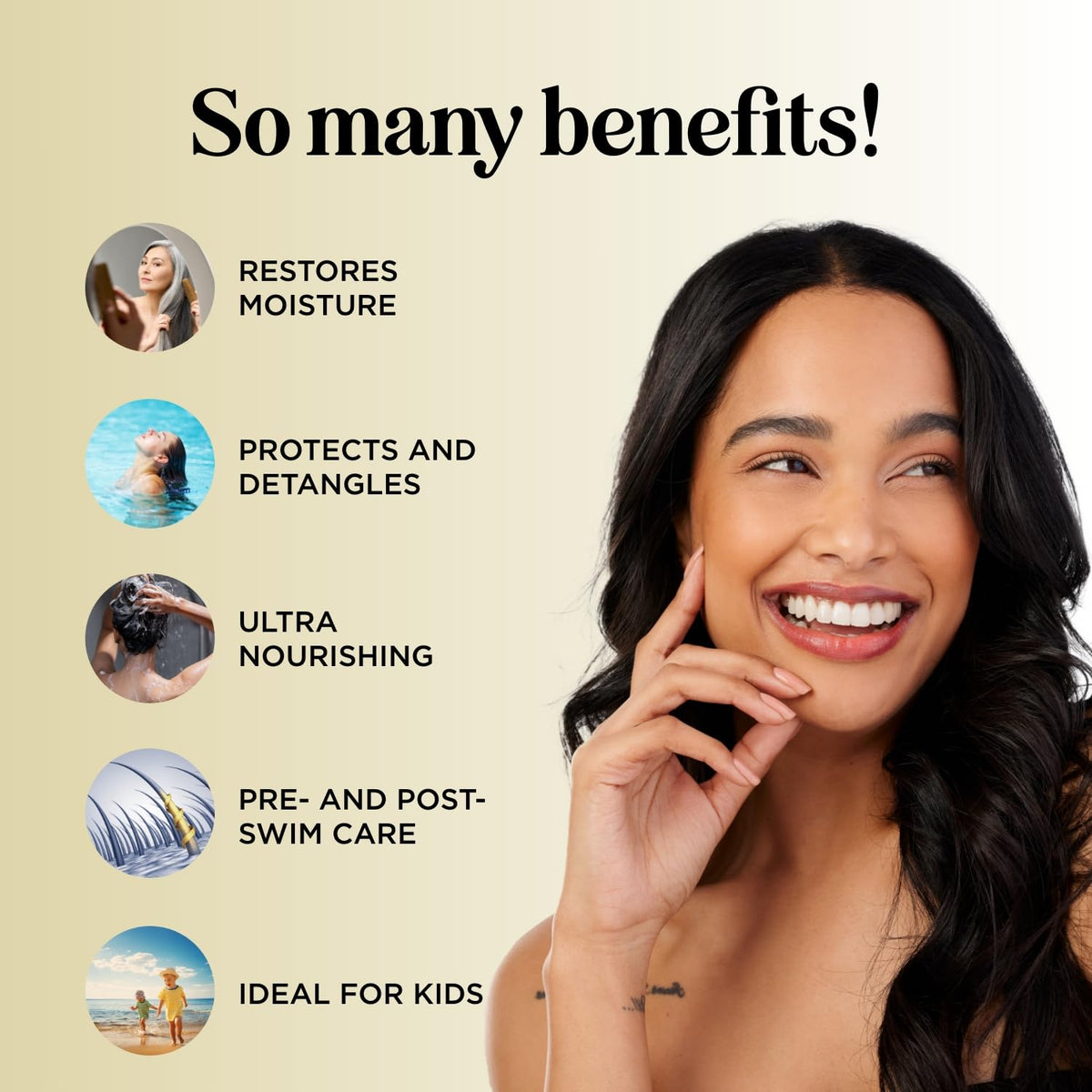Maple Holistics back label with ingredients list and safe-formula benefit