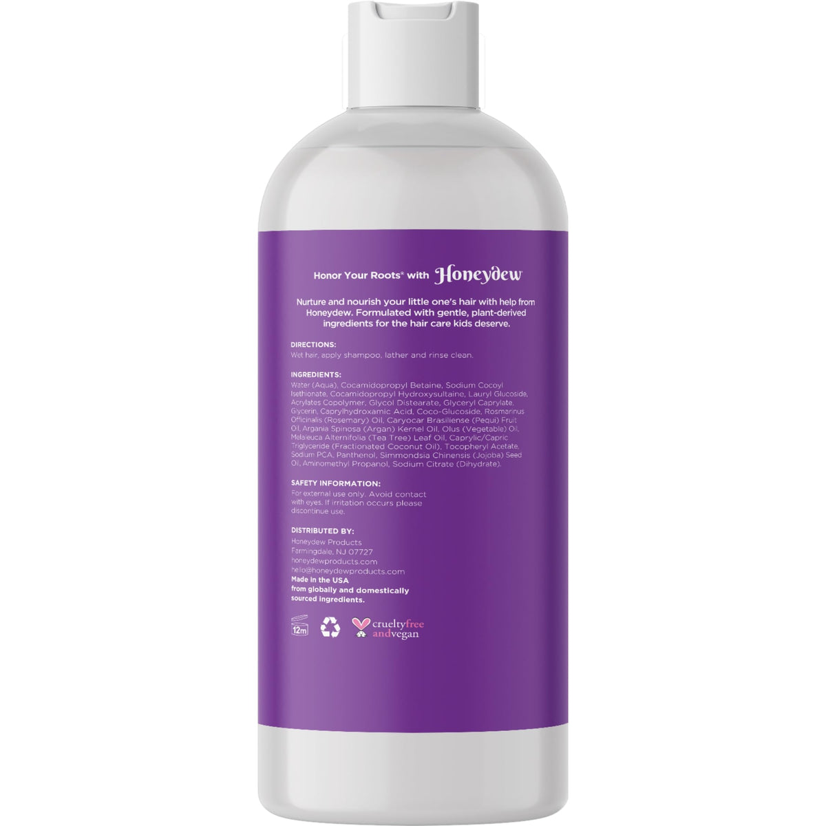 Maple Holistics shampoo in use on child in bath, shows gentle clean and easy rinse benefit