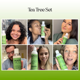 Maple Holistics conditioner cream texture showing lightweight moisture