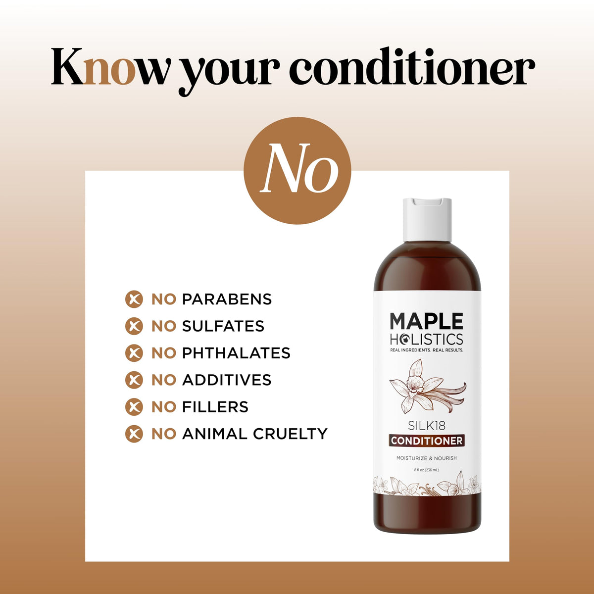 Maple Holistics conditioner in shower setting for easy at-home use