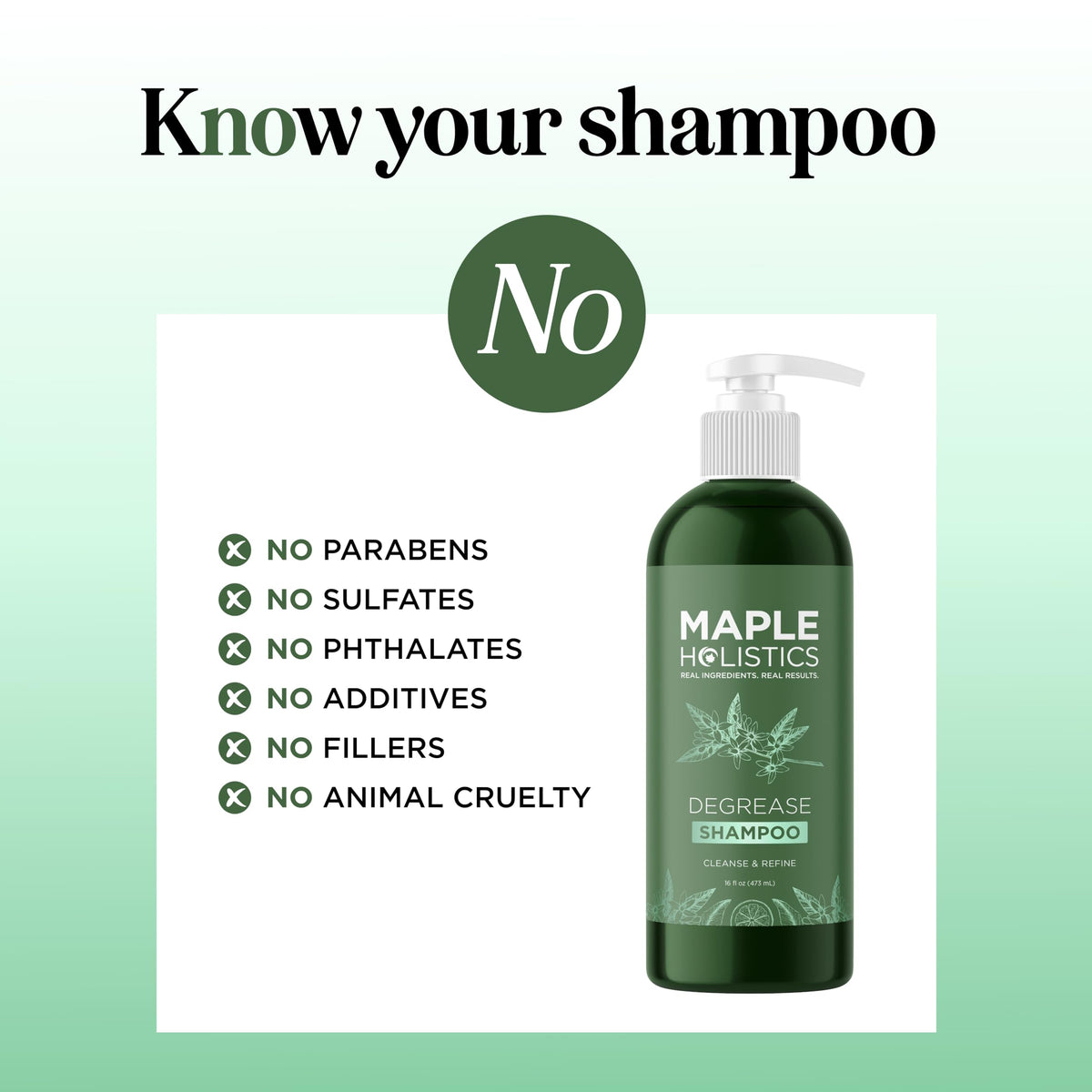 Maple Holistics bottle staged in bathroom setting showing daily routine refresh