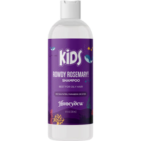 Maple Holistics front bottle showing kid shampoo, clear labeling and gentle formula benefit
