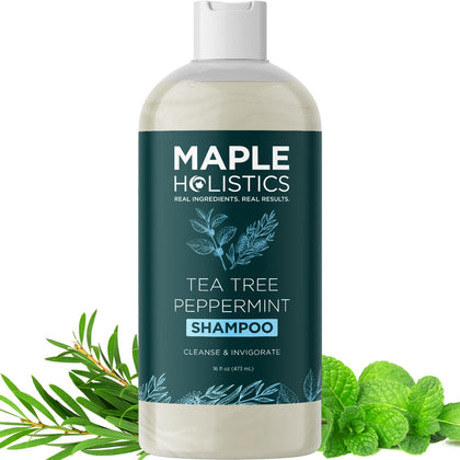 Maple Holistics front bottle view showing product and calming scent