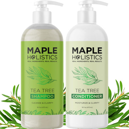 Maple Holistics front packaging showing set and clear benefits