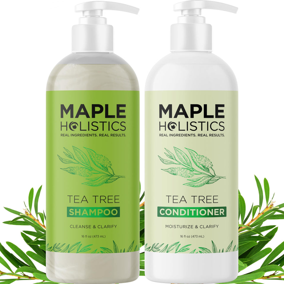Maple Holistics front packaging showing set and clear benefits